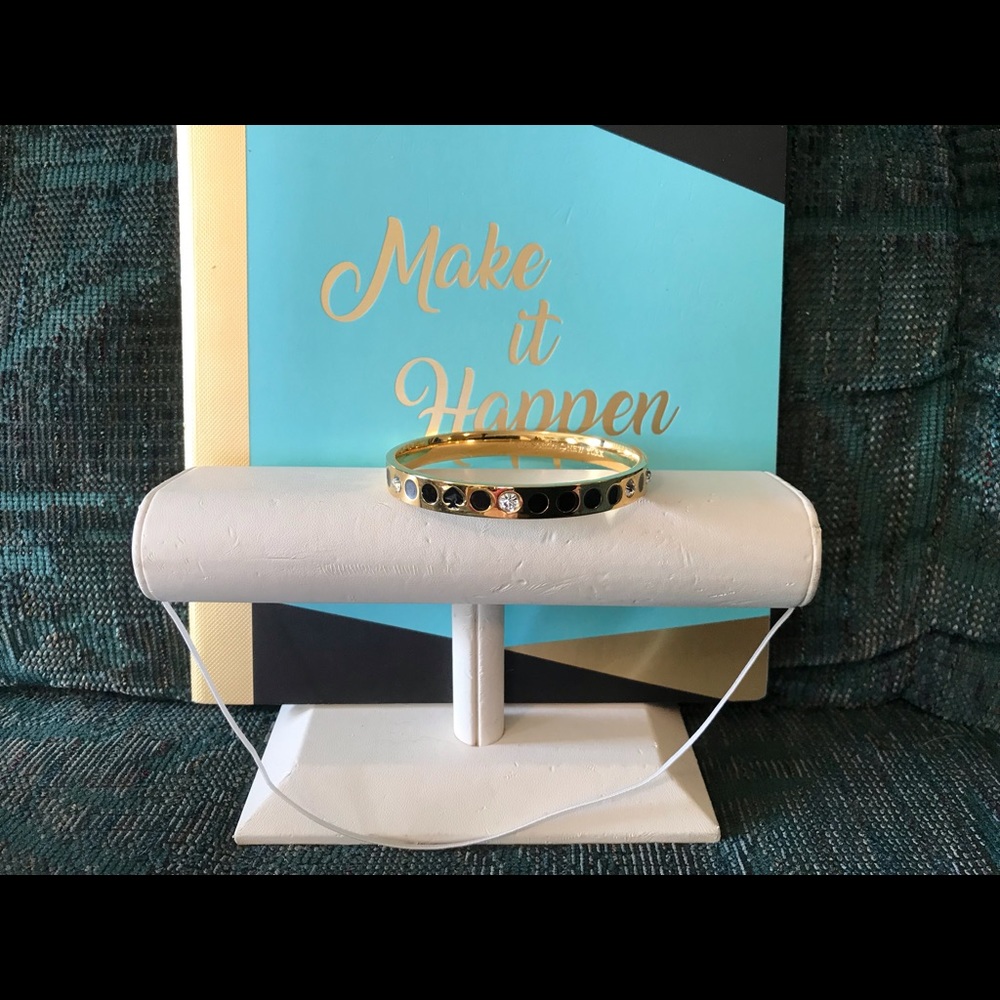 REDUCED!!!NWOT Kate Spade Spot The Spade Bangle - Picture 5 of 9